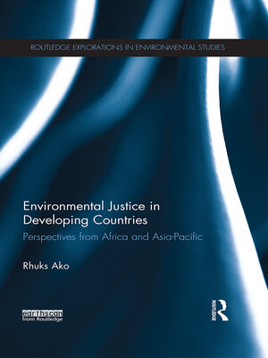 cover image of Environmental Justice in Developing Countries